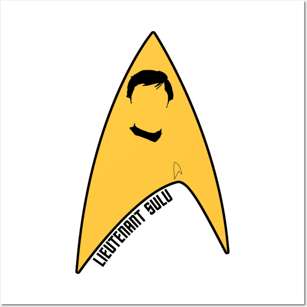 Lt. Sulu Wall Art by Sutilmente